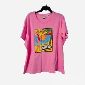 Barbie Women’s Pink T-Shirt Size XXXL